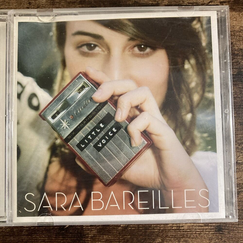 Sara Bareilles Little Voice CD 2007 Epic Pop Rock Love Song Gravity